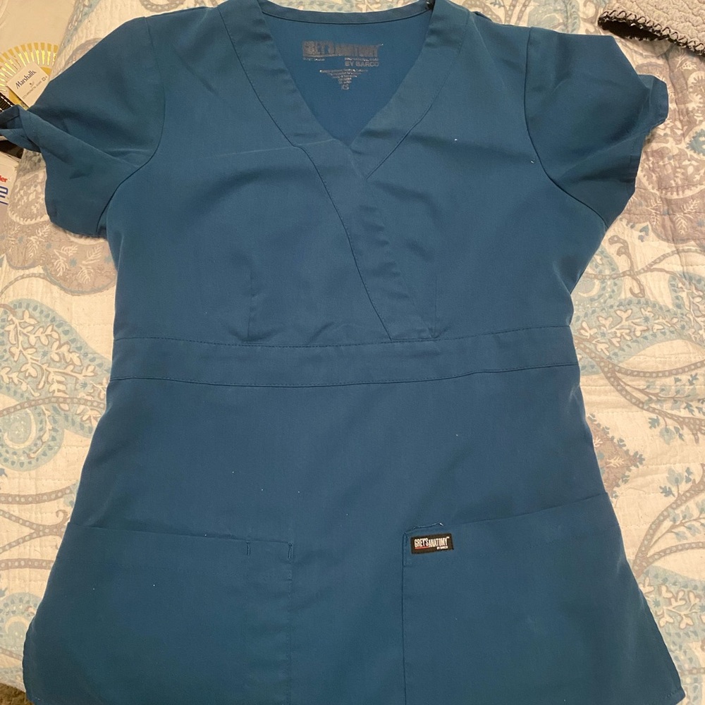 Grey’s Anatomy Caribbean Blue Scrub Set